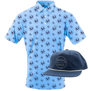 SwingJuice Men's Polo & Rope Hat Bundle