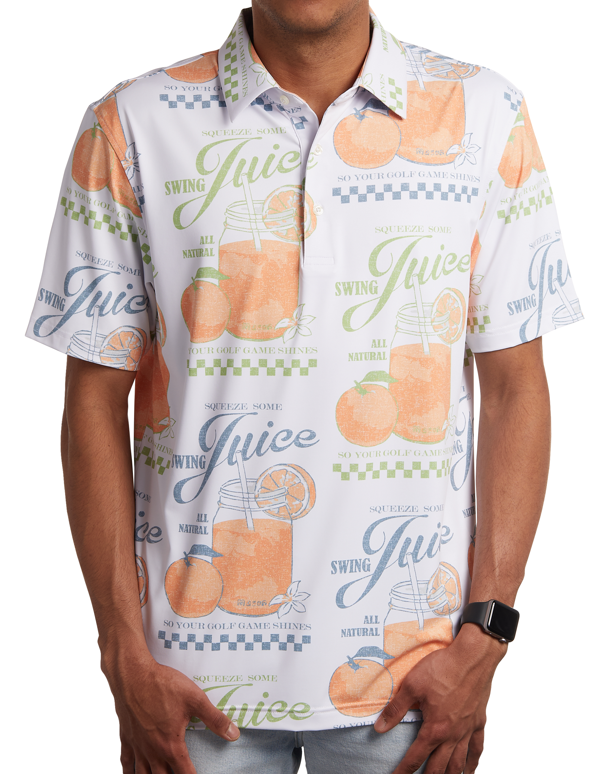 SwingJuice Golf All Natural Men's Polo