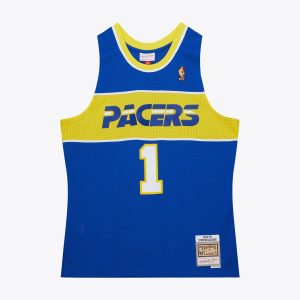 Mitchell & Ness Men's Nba Blue Hwc Jersey Pacers 2004 Stephen Jackson