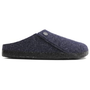 Birkenstock Zermatt Shearling Wool Felt Dark Blue