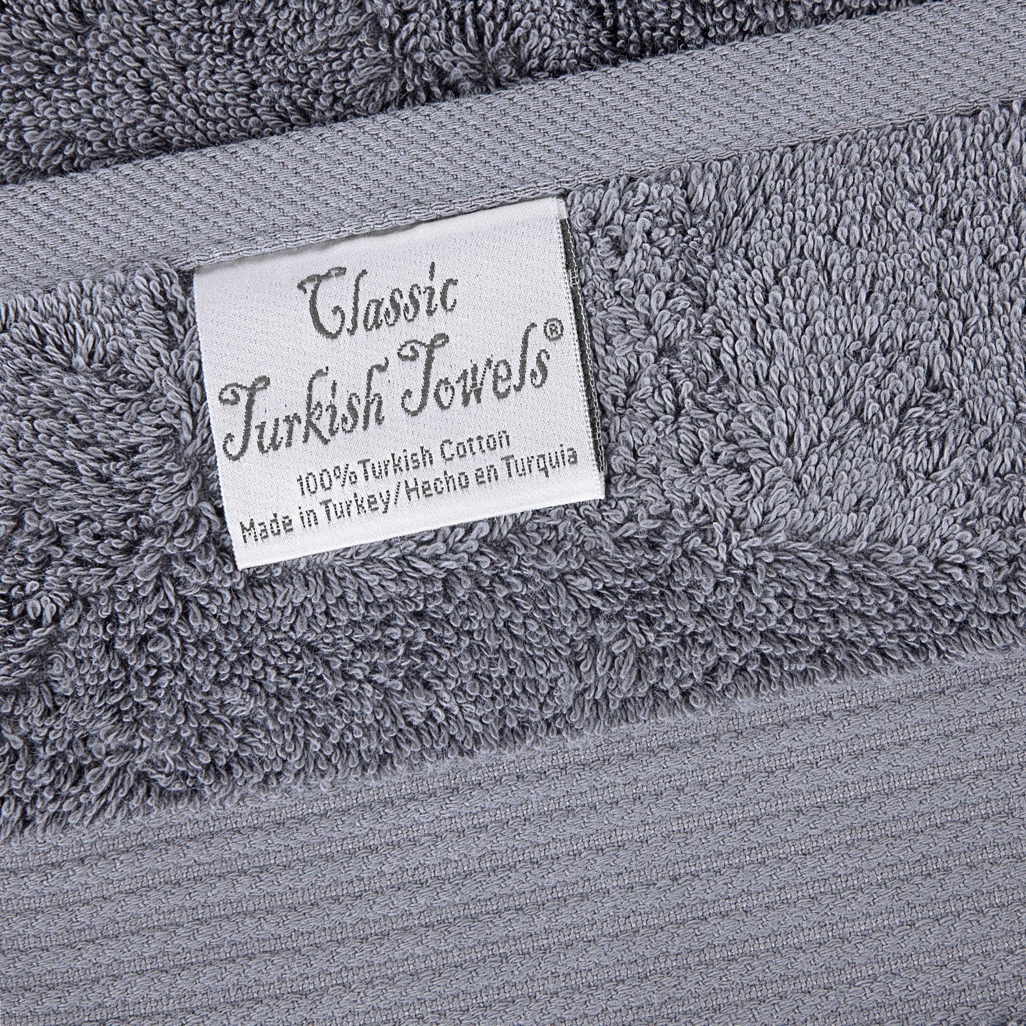 Classic Turkish Towels Amadeus Luxury Turkish Cotton Premium 6 Pc Towel Set - Image 18