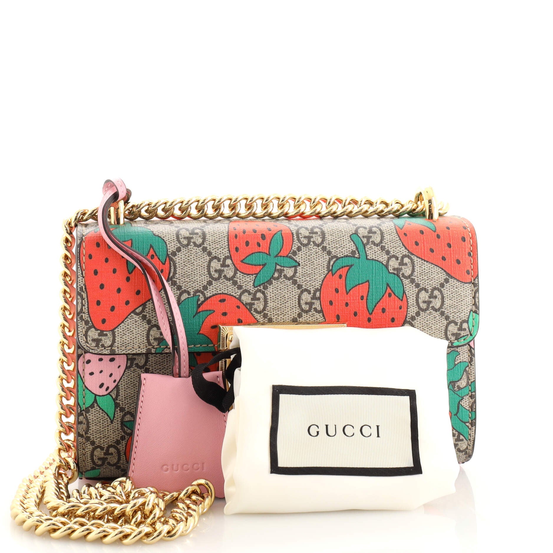Gucci Padlock Shoulder Bag Printed GG Coated Canvas Small - Image 2