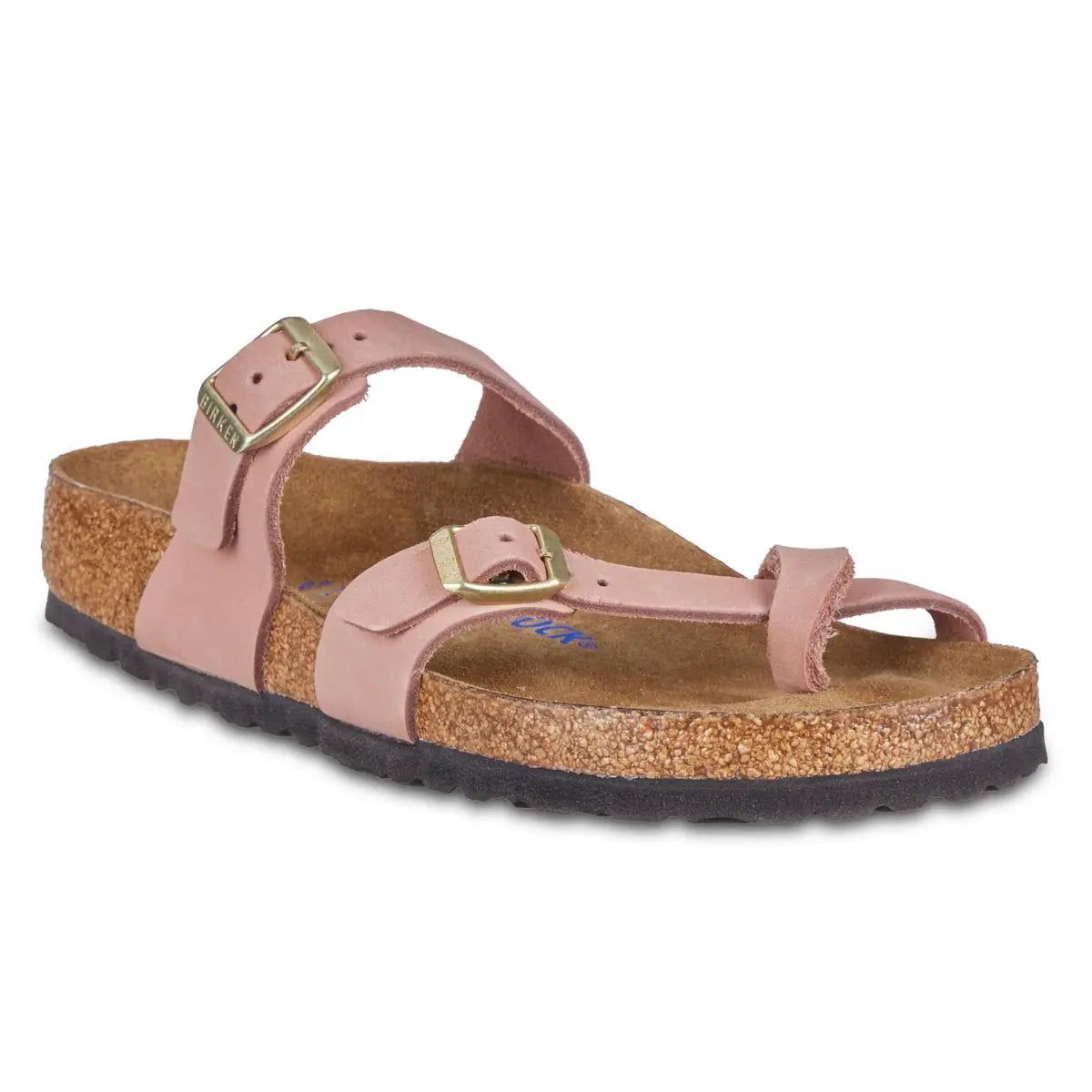 Birkenstock Mayari Soft Footbed Nubuck Leather Sandals - Image 13