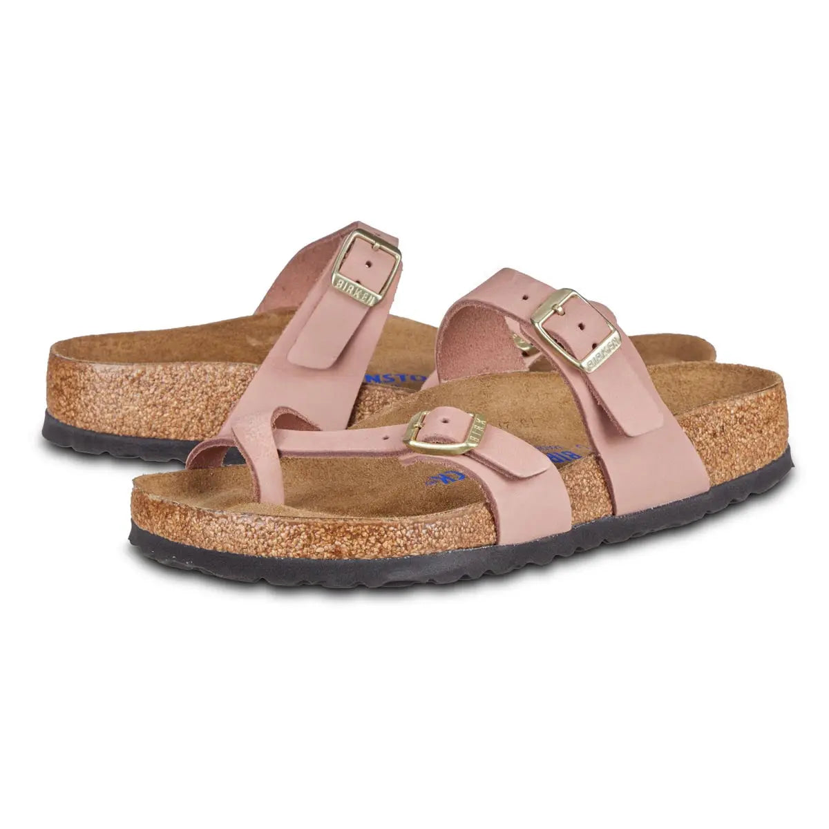 Birkenstock Mayari Soft Footbed Nubuck Leather Sandals - Image 14