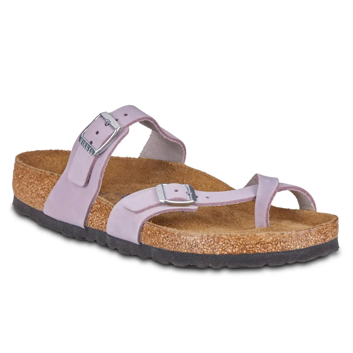 Birkenstock Mayari Soft Footbed Nubuck Leather Sandals - Image 17