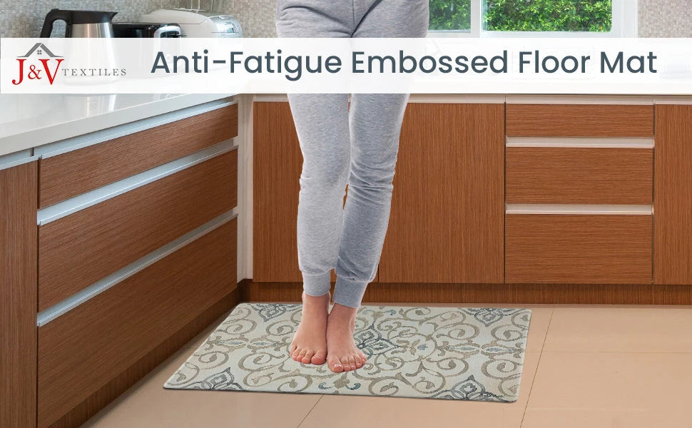 20x39 Anti-Fatigue Embossed Floor Mat (RUSTIC MEDALLION) - Image 2