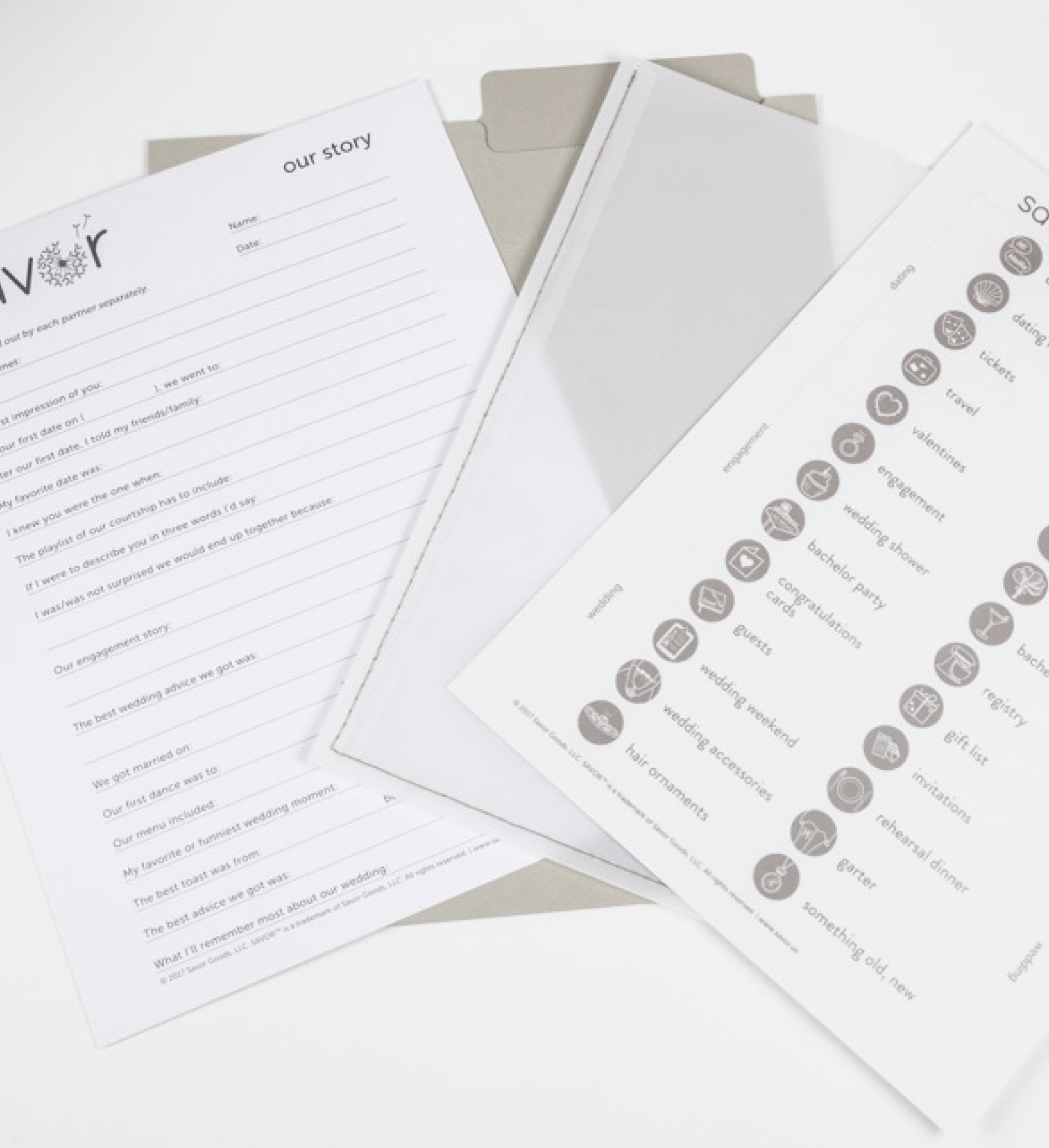 Savor Baby & Wedding Deluxe Keepsake Box Gift Set - Image 7