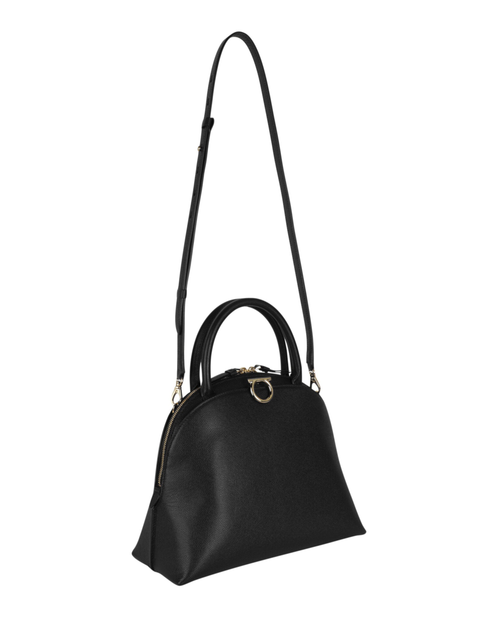 Ferragamo Gancini Medium Top Handle Bag - Image 4