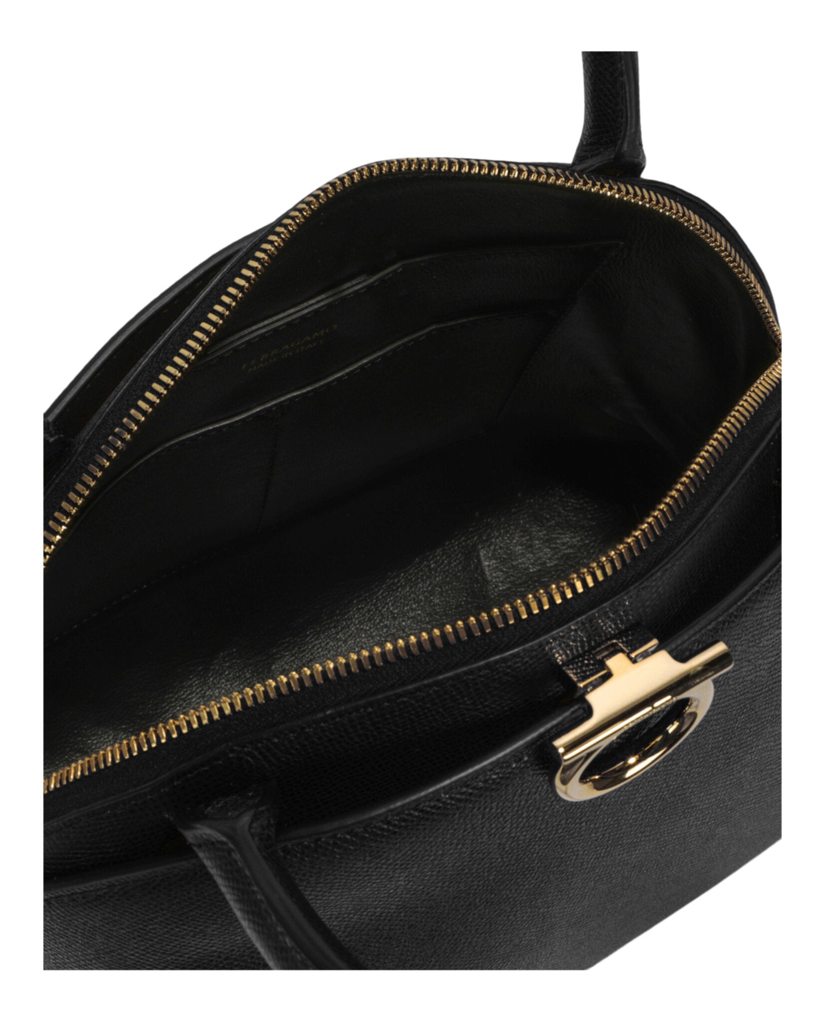 Ferragamo Gancini Medium Top Handle Bag - Image 6