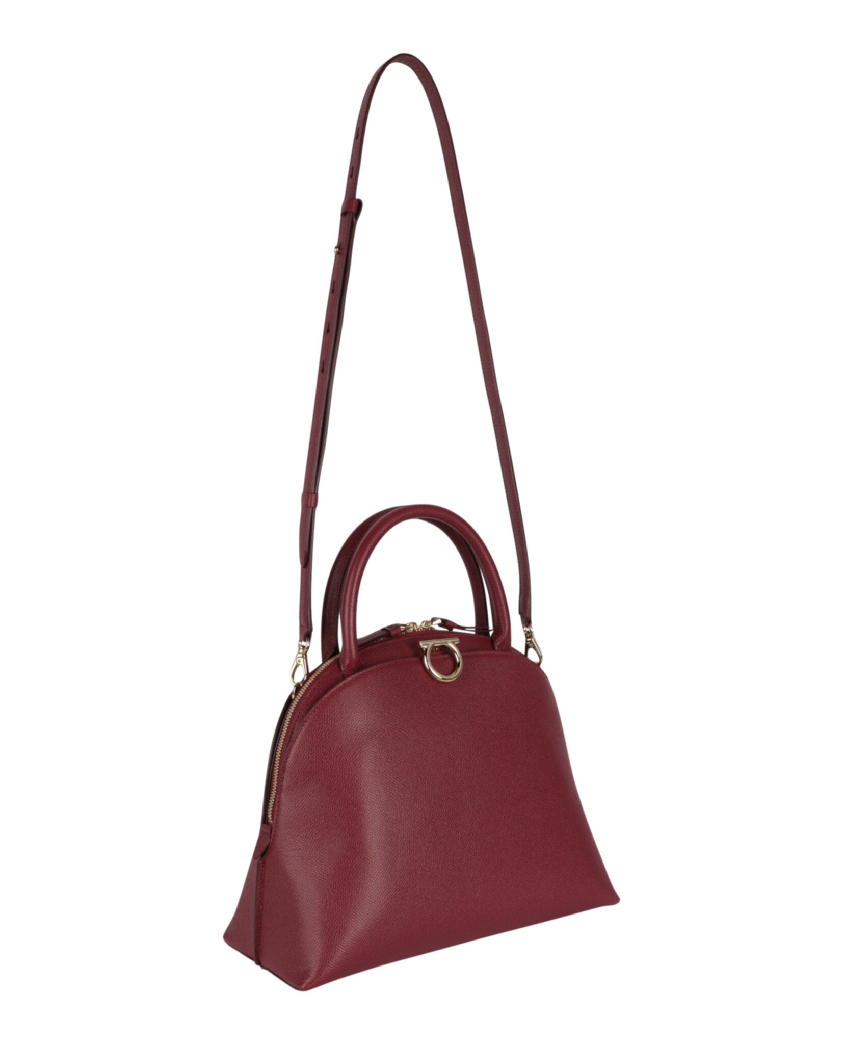 Ferragamo Gancini Medium Top Handle Bag - Image 4