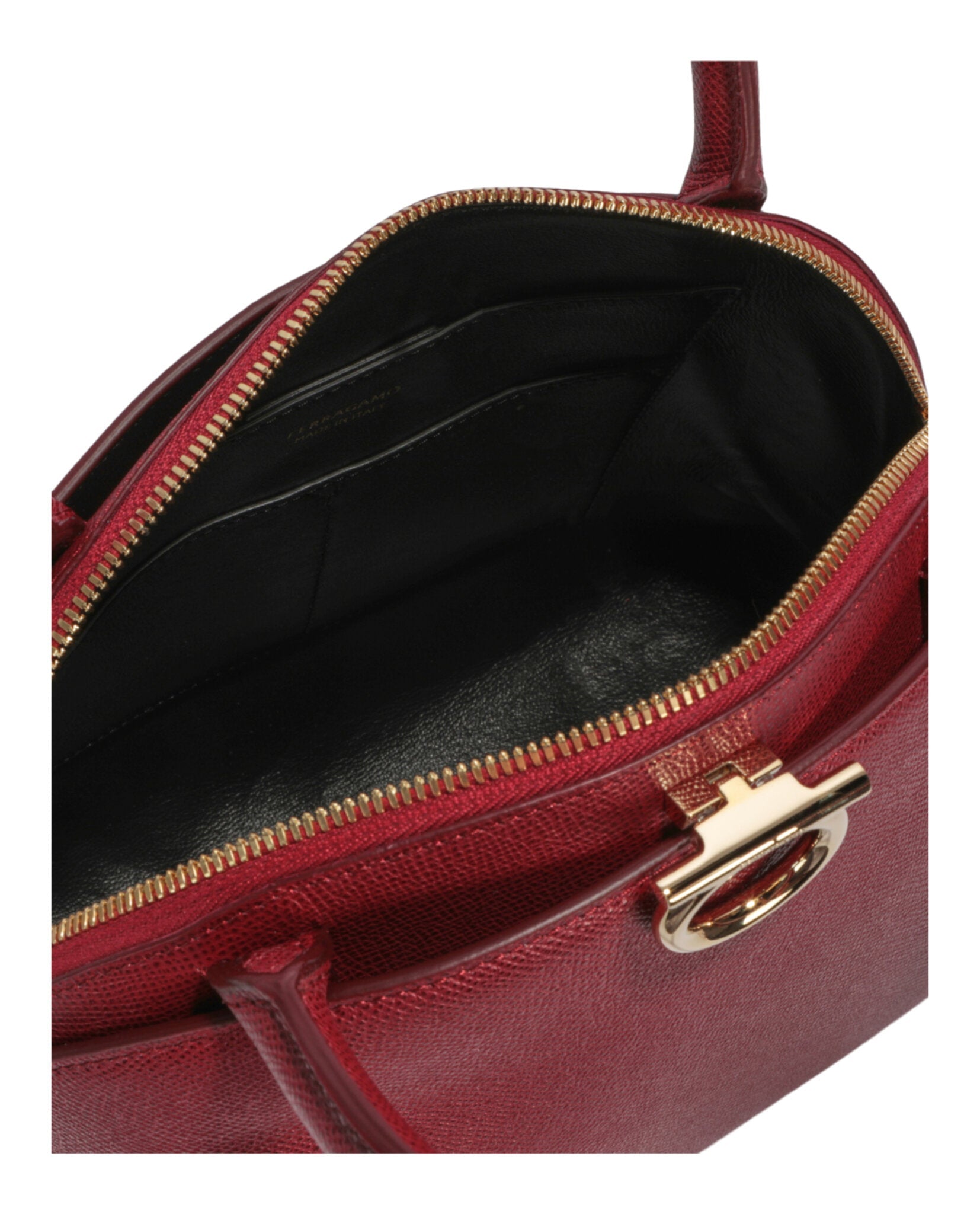 Ferragamo Gancini Medium Top Handle Bag - Image 6