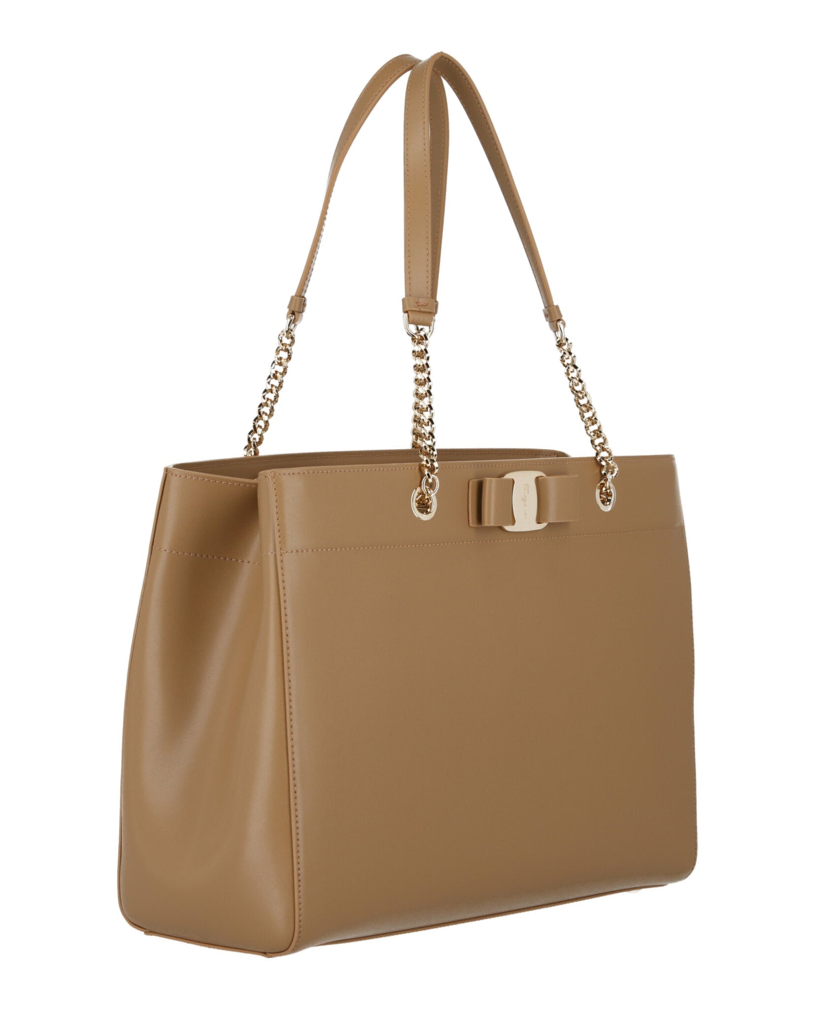 Ferragamo Vara Bow Smooth Leather Tote - Image 2