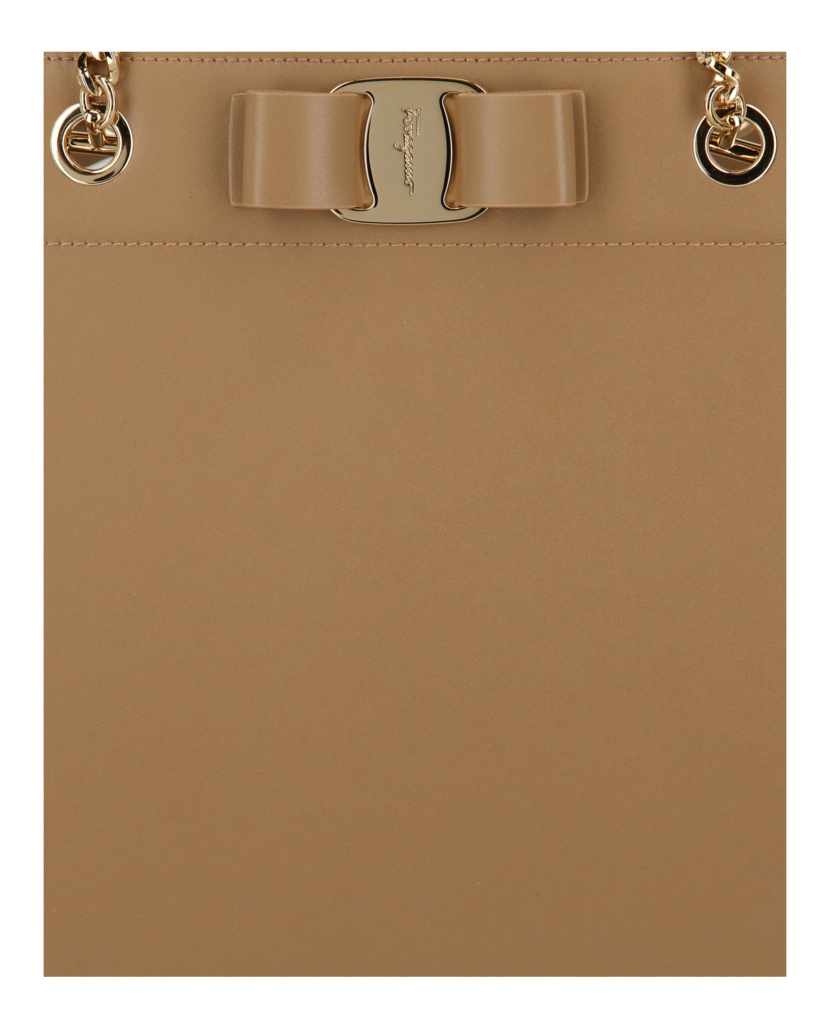 Ferragamo Vara Bow Smooth Leather Tote - Image 3