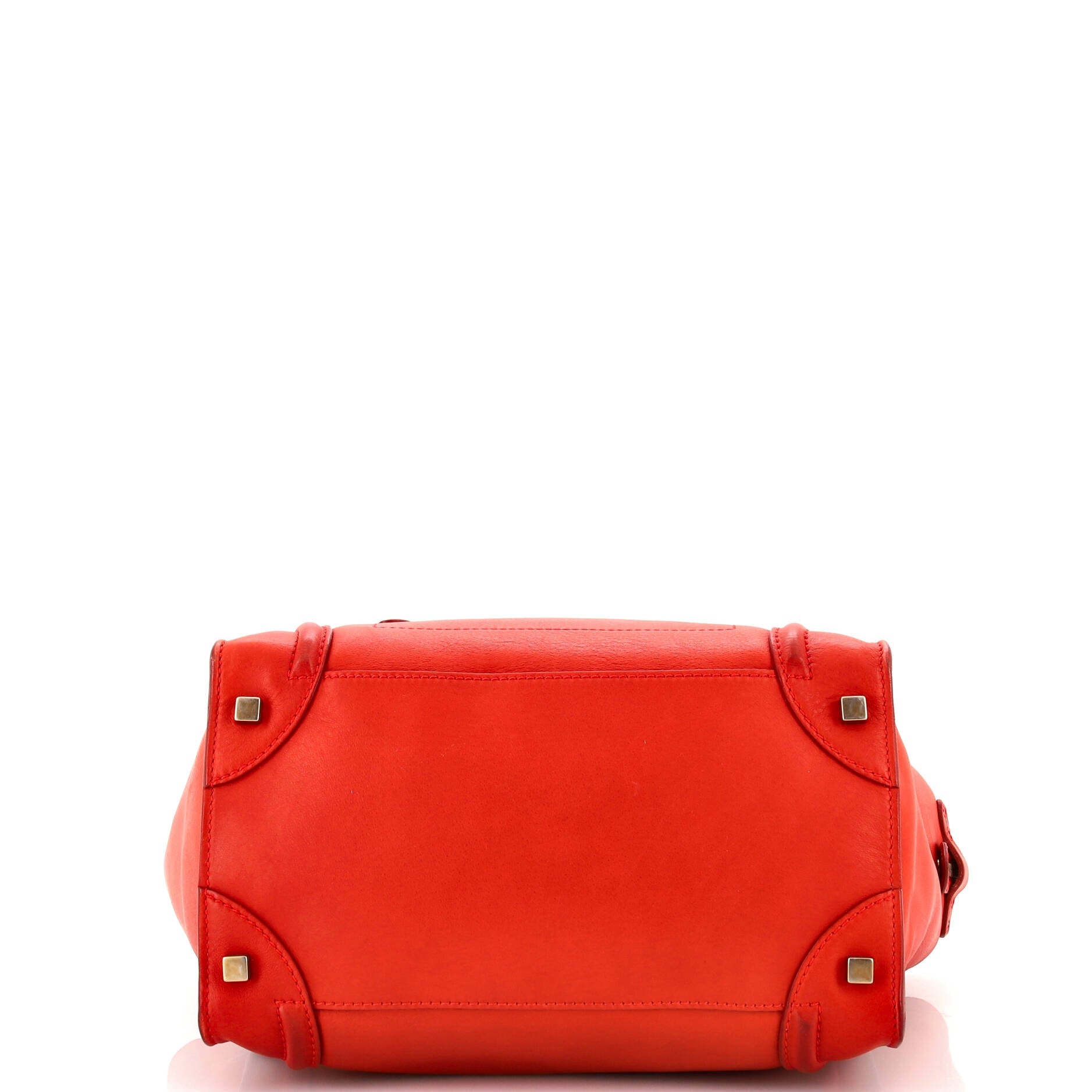 Pre-Loved Celine Luggage Bag Smooth Leather Medium - Image 4