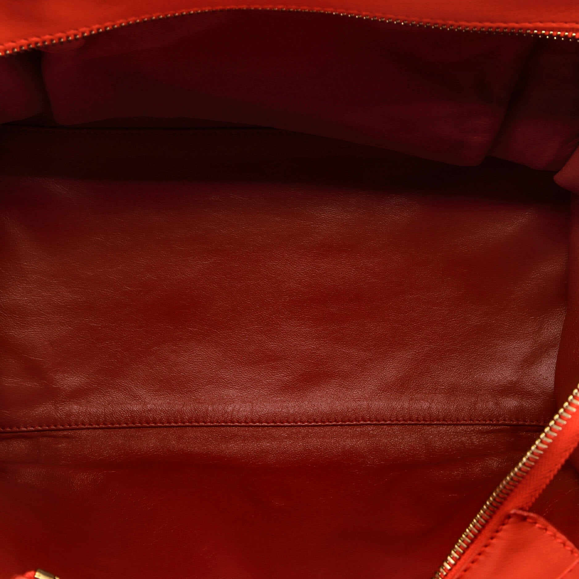 Pre-Loved Celine Luggage Bag Smooth Leather Medium - Image 5