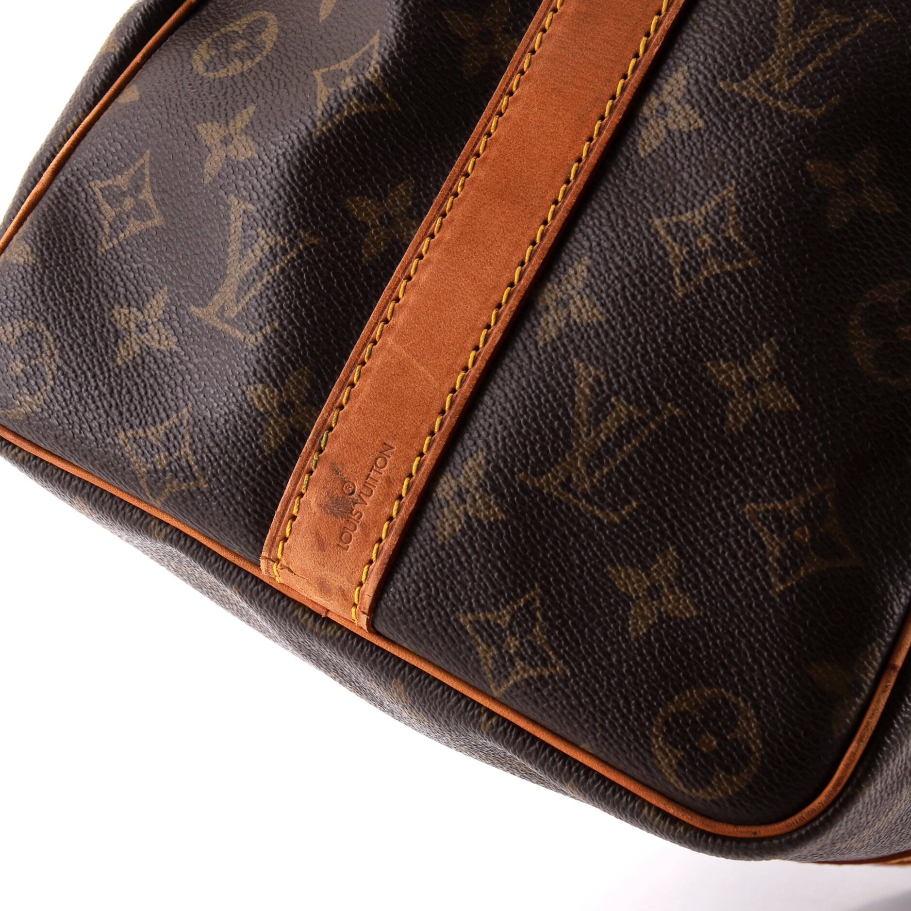 Pre-Loved Louis Vuitton Keepall Bandouliere Bag Monogram Canvas 45 - Image 7