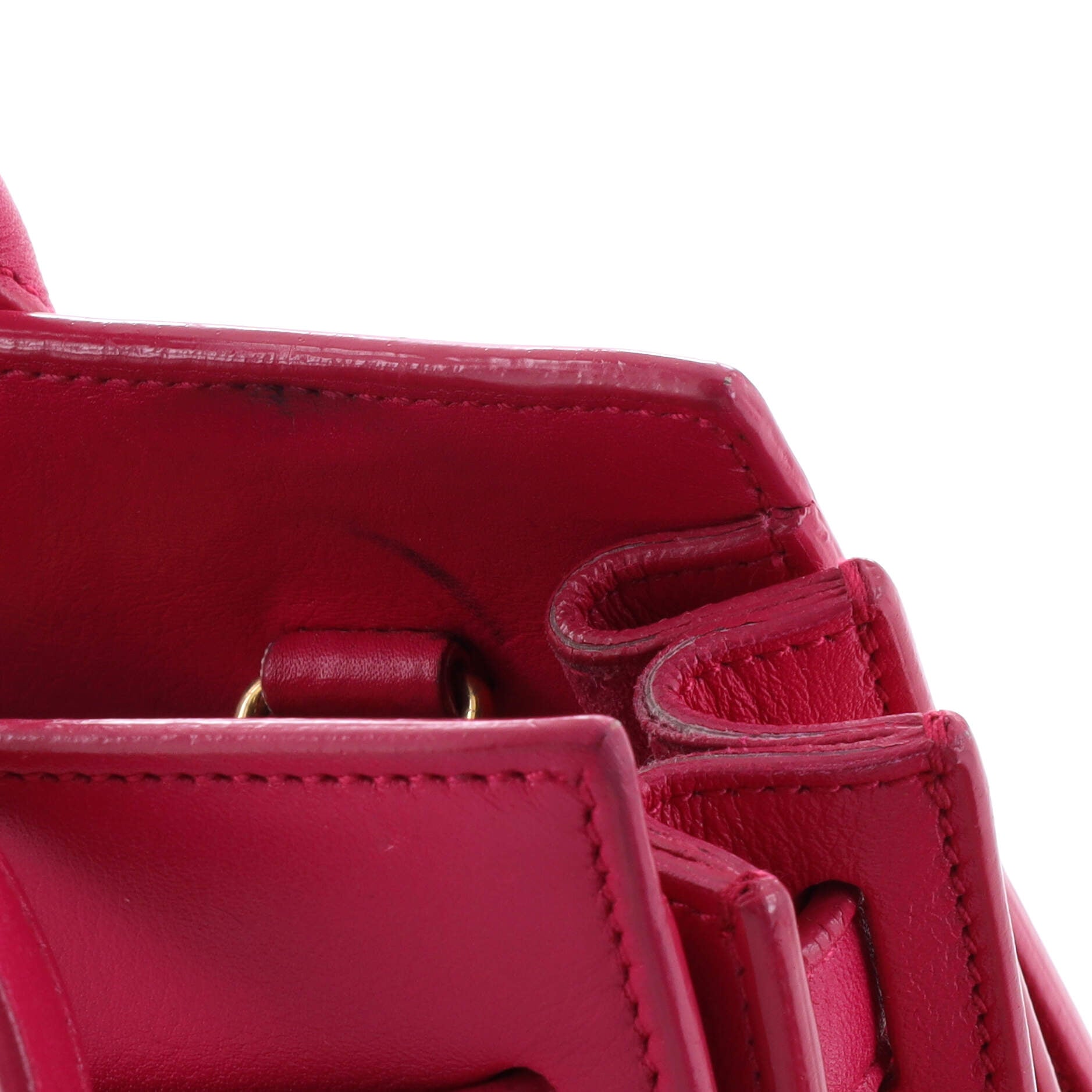 Pre-Loved Saint Laurent Sac de Jour Bag Leather Nano - Image 7