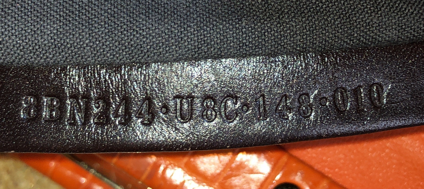 Pre-Loved Fendi Peekaboo Bag Crocodile Mini - Image 9