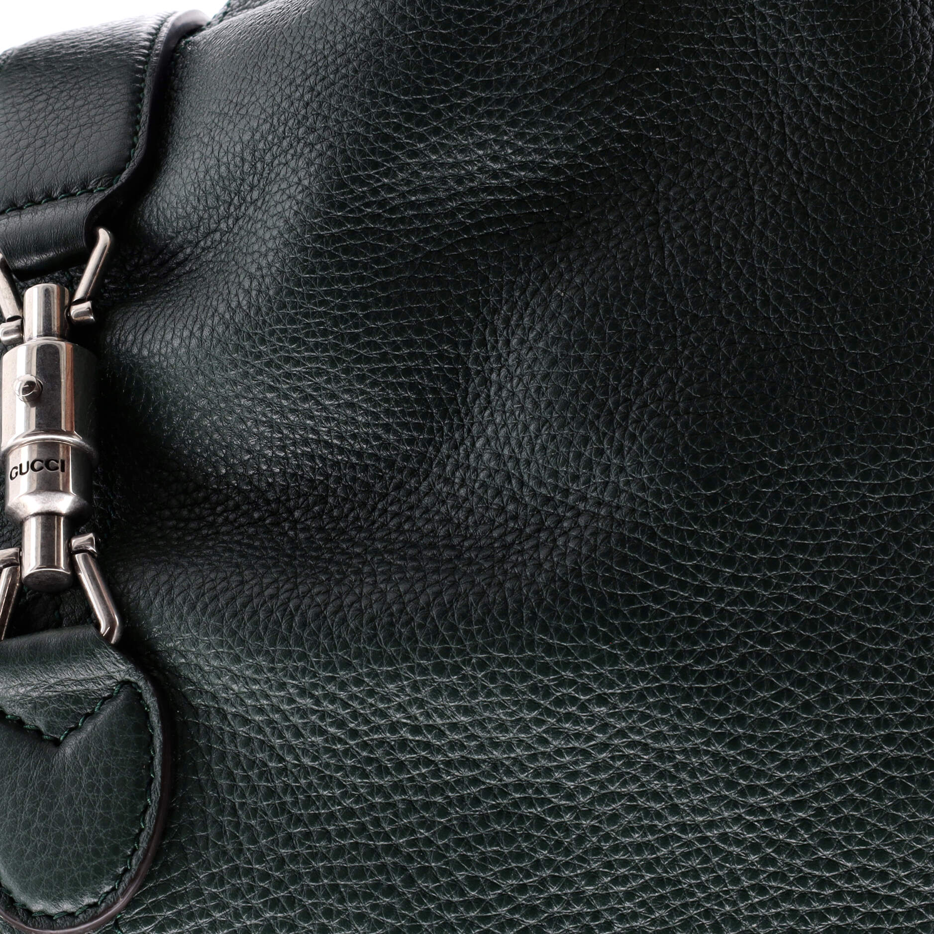 Pre-Loved Gucci Jackie 1961 Soft Shoulder Bag Leather Medium - Image 8