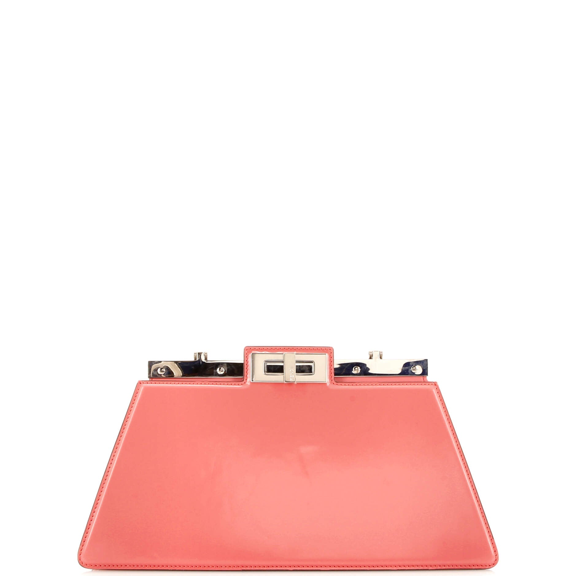 Pre-Loved Fendi Peekaboo Cut Bag Leather Medium - Image 3