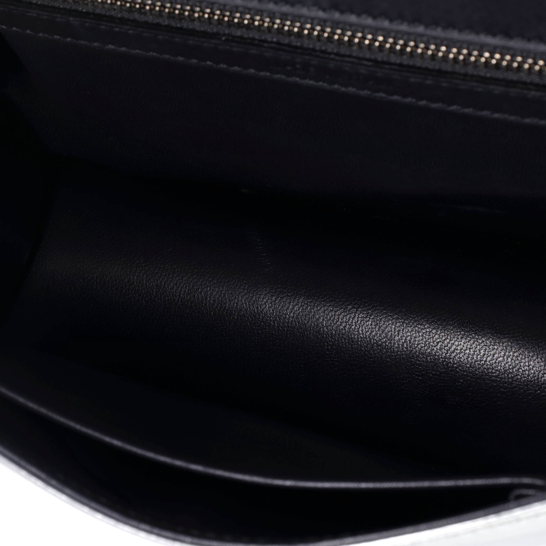 Pre-Loved Christian Dior Diorama Flap Bag Beaded Leather Small - Image 5