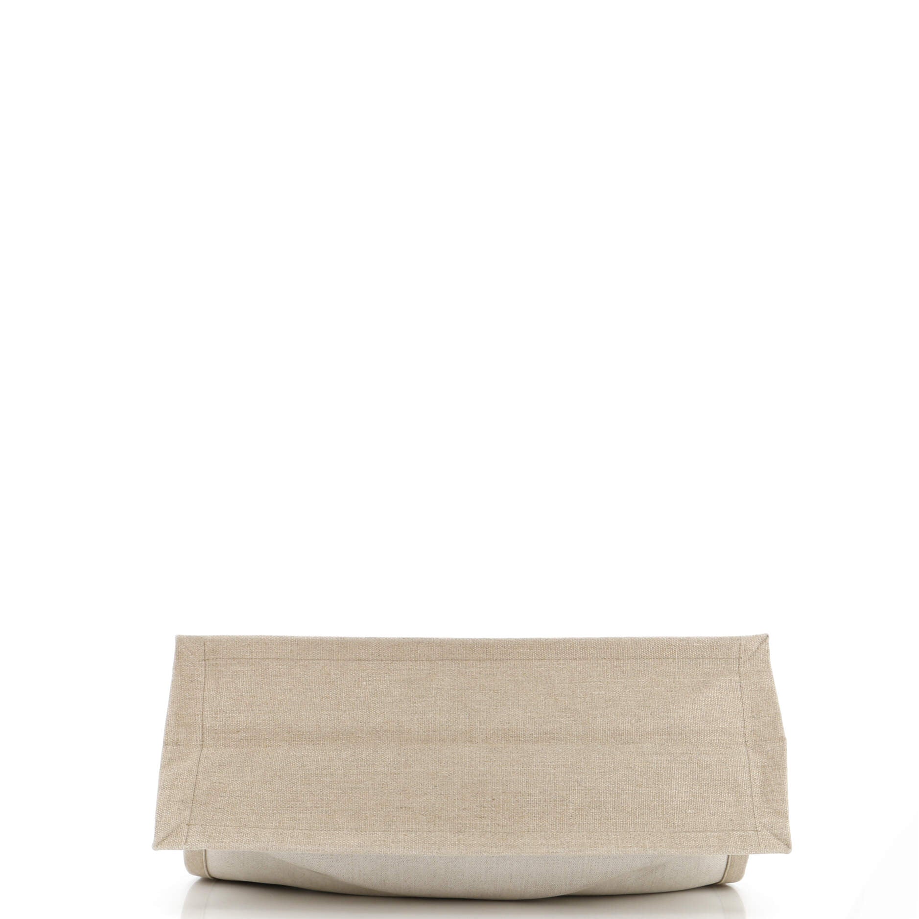 Pre-Loved Saint Laurent Rive Gauche Shopper Tote Canvas Large - Image 4