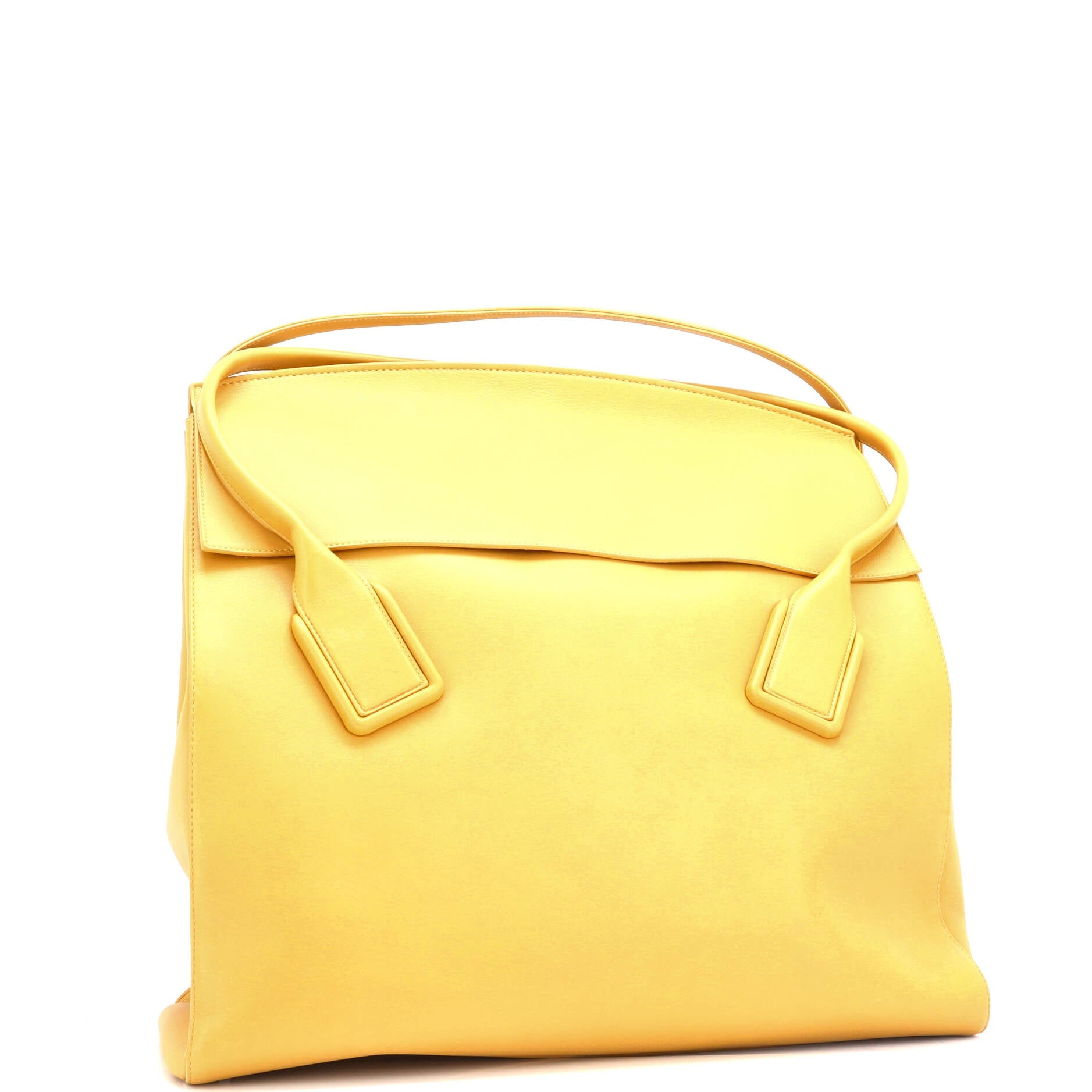 Pre-Loved Bottega Veneta Arco Flap Shopper Tote Smooth Leather XL - Image 2