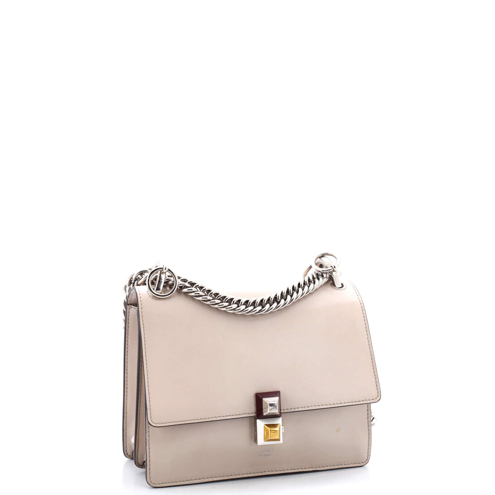 Pre-Loved Fendi Kan I Bag Leather Small - Image 2