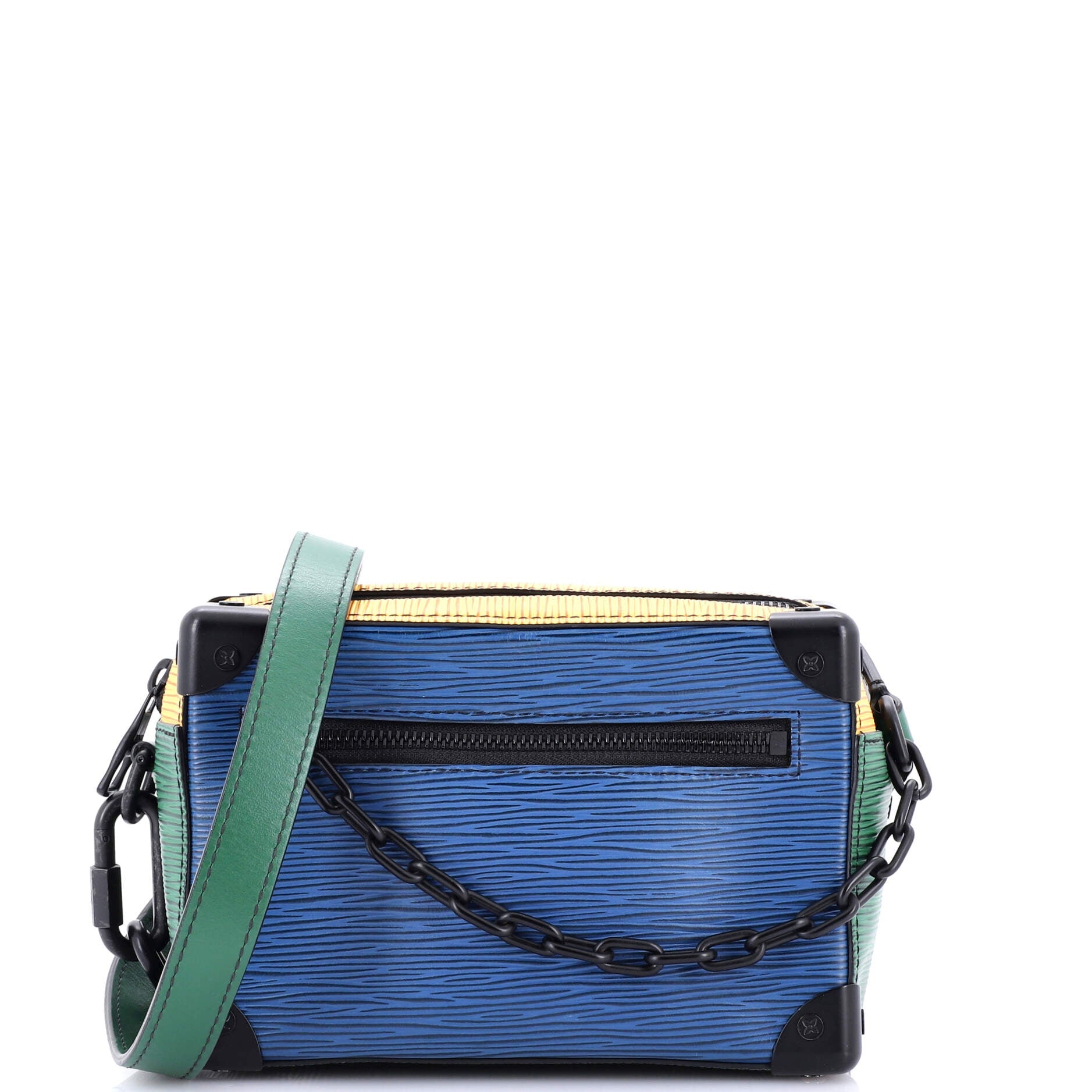 Pre-Loved Louis Vuitton Soft Trunk Bag Colorblock Epi Leather Mini