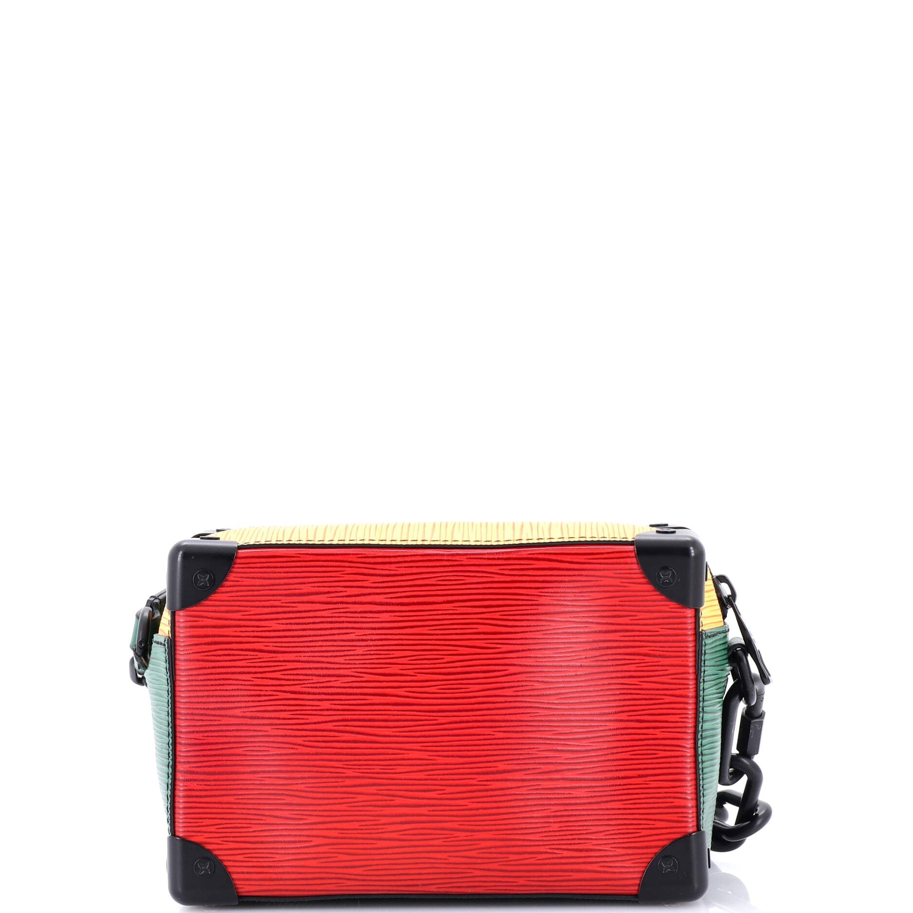 Pre-Loved Louis Vuitton Soft Trunk Bag Colorblock Epi Leather Mini - Image 3