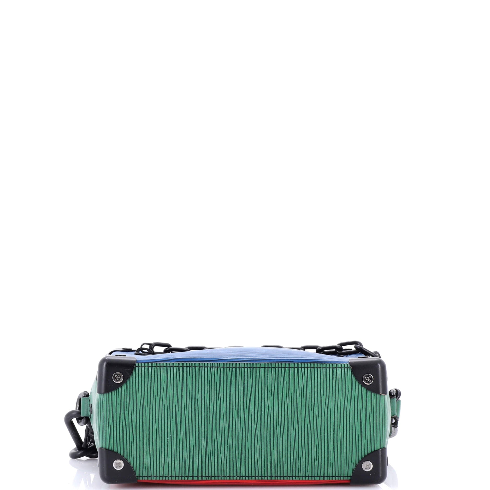 Pre-Loved Louis Vuitton Soft Trunk Bag Colorblock Epi Leather Mini - Image 4