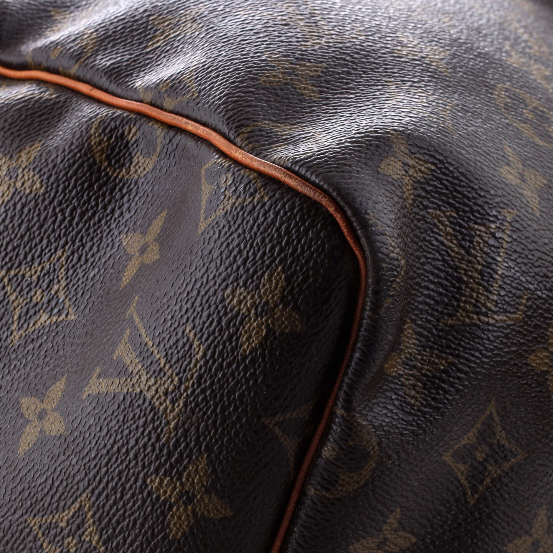 Pre-Loved Louis Vuitton Keepall Bandouliere Bag Monogram Canvas 55 - Image 6
