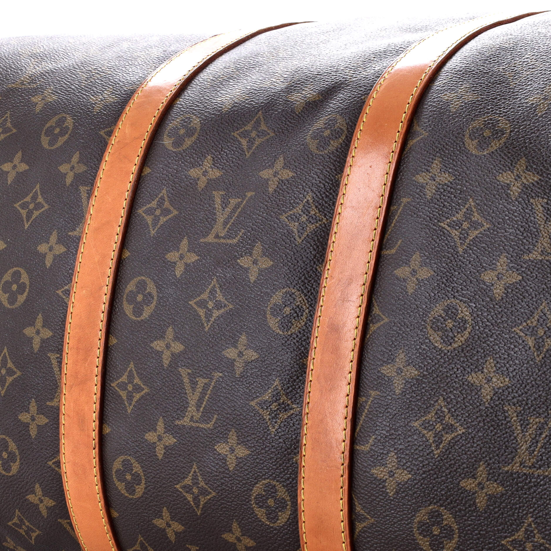 Pre-Loved Louis Vuitton Keepall Bandouliere Bag Monogram Canvas 55 - Image 7