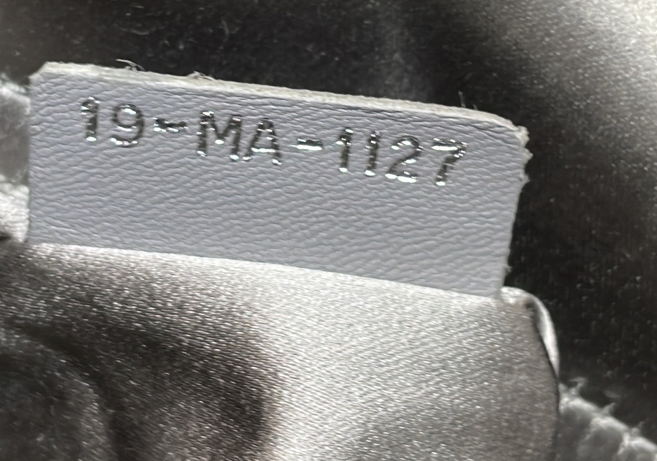 Pre-Loved Christian Dior Lady Dior Bag Crystal Embellished Cannage Quilt Satin Mini - Image 6