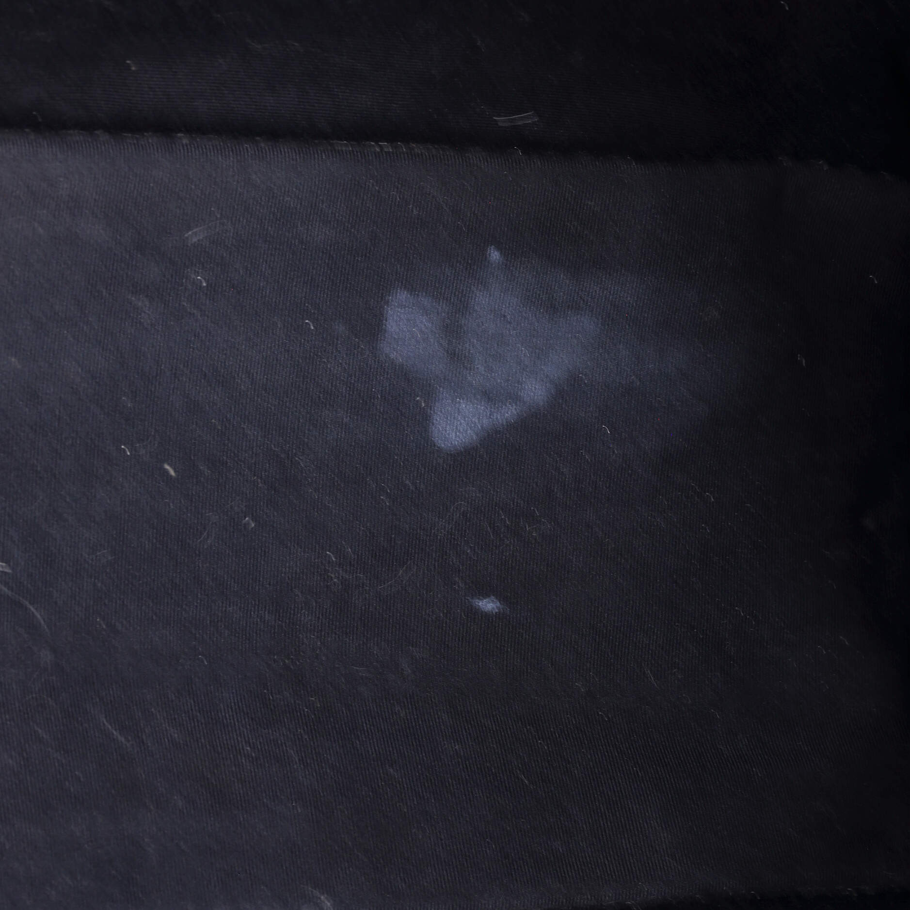 Pre-Loved Saint Laurent Rive Gauche Shopper Tote Raffia with Canvas Large - Image 5