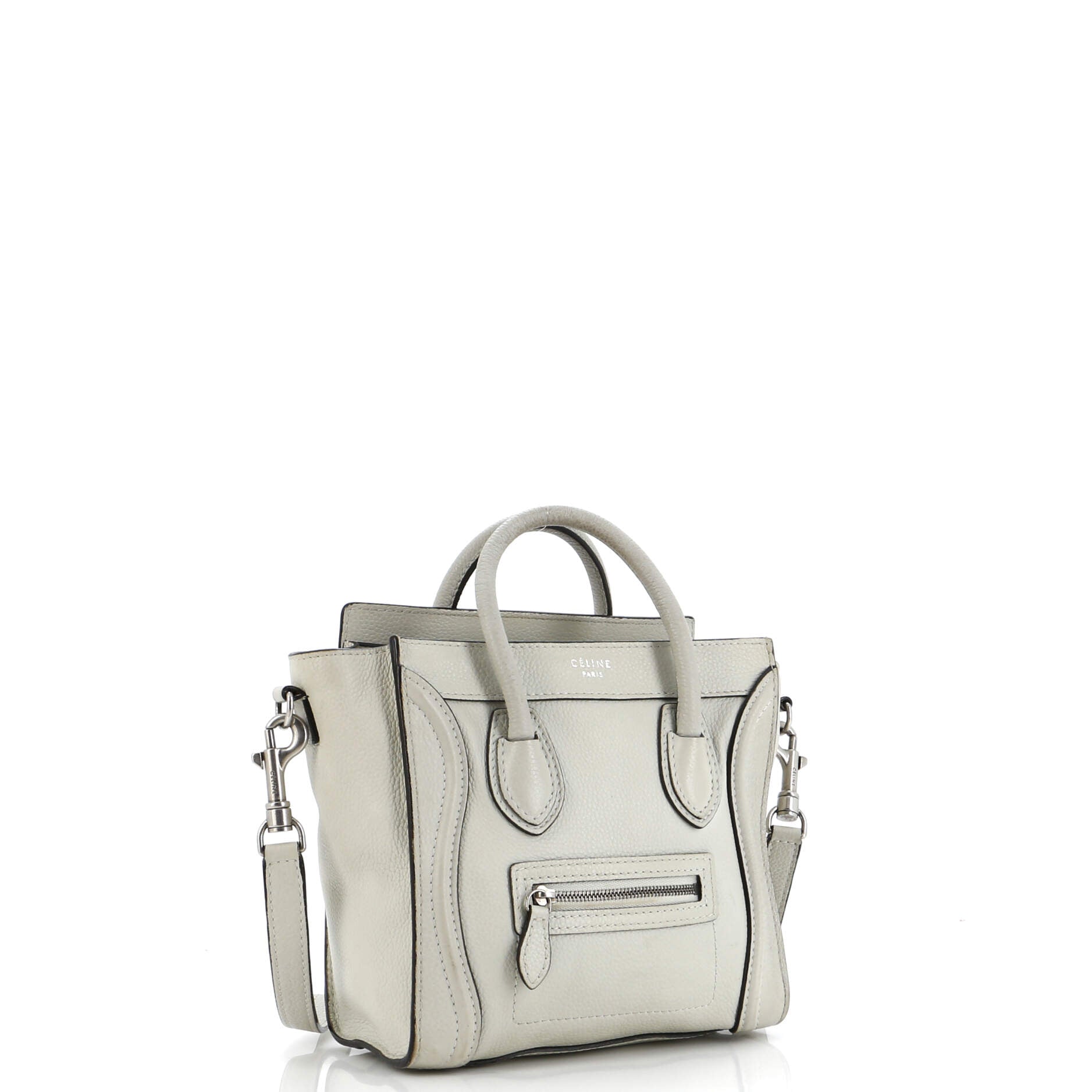 Pre-Loved Celine Luggage Bag Grainy Leather Nano - Image 2