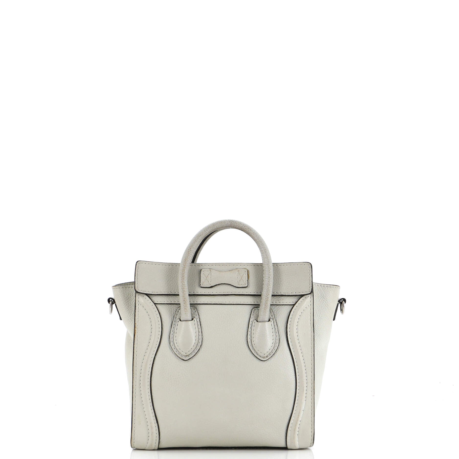 Pre-Loved Celine Luggage Bag Grainy Leather Nano - Image 3