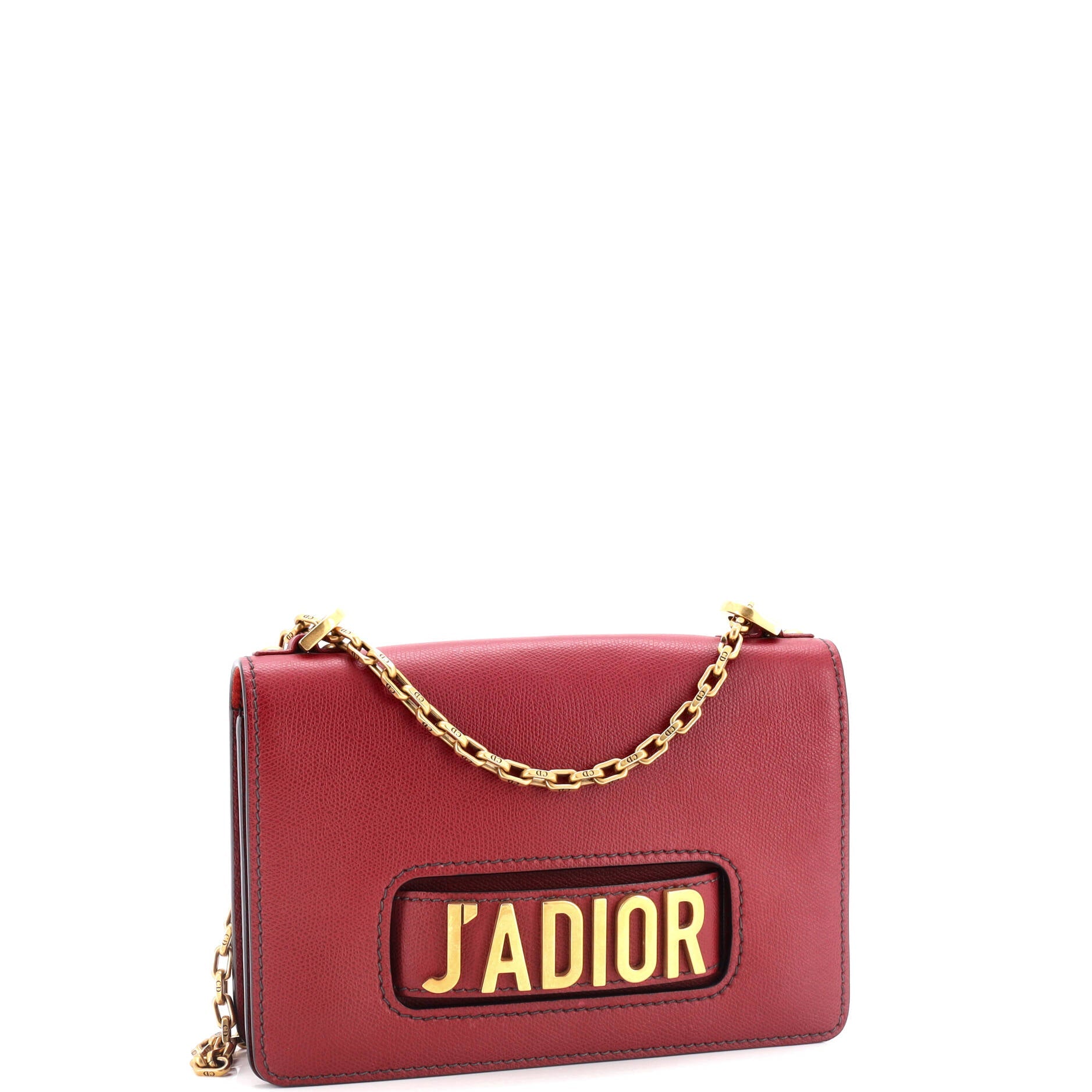 Pre-Loved Christian Dior J'Adior Flap Bag Leather Medium - Image 2