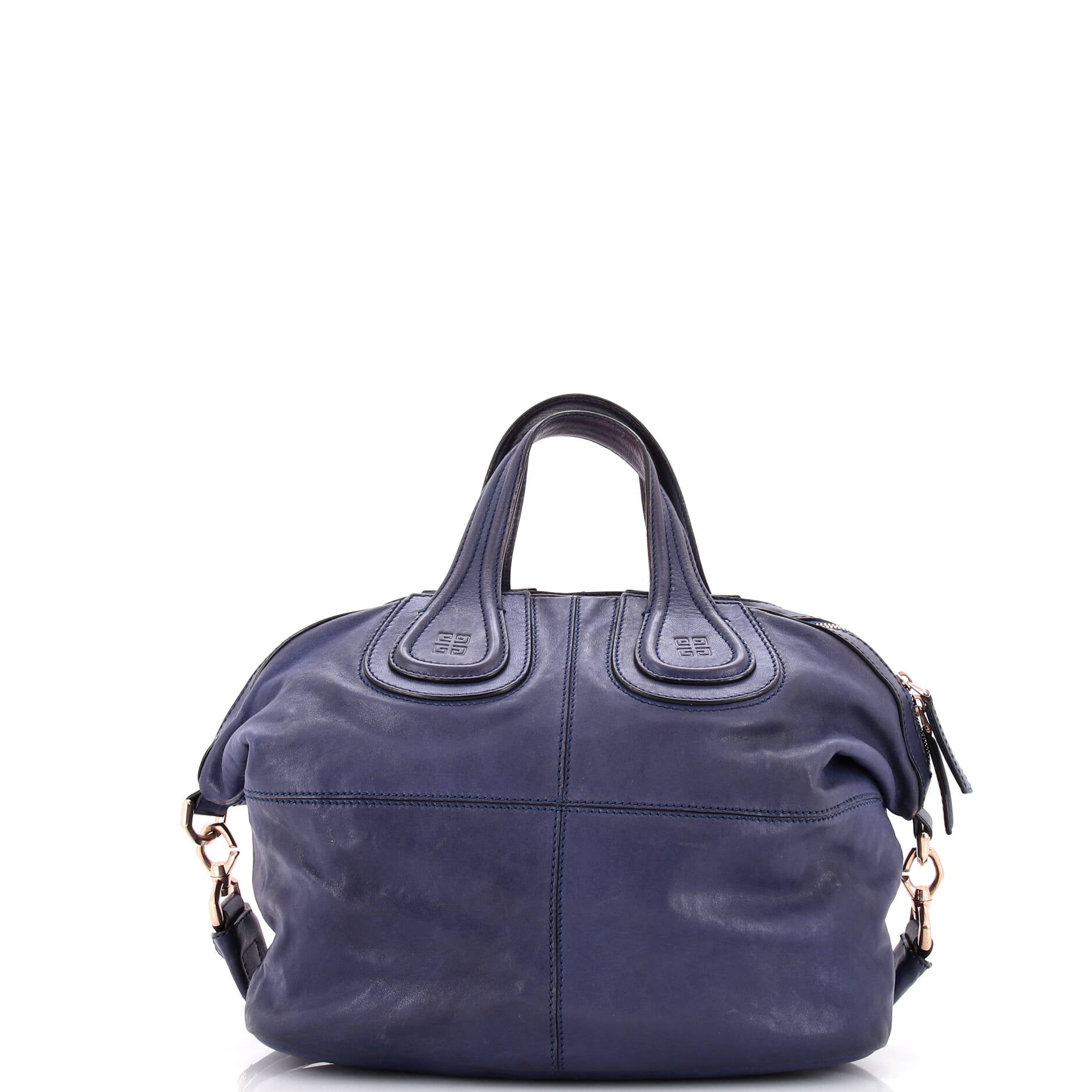 Pre-Loved Givenchy Nightingale Satchel Leather Medium - Image 3