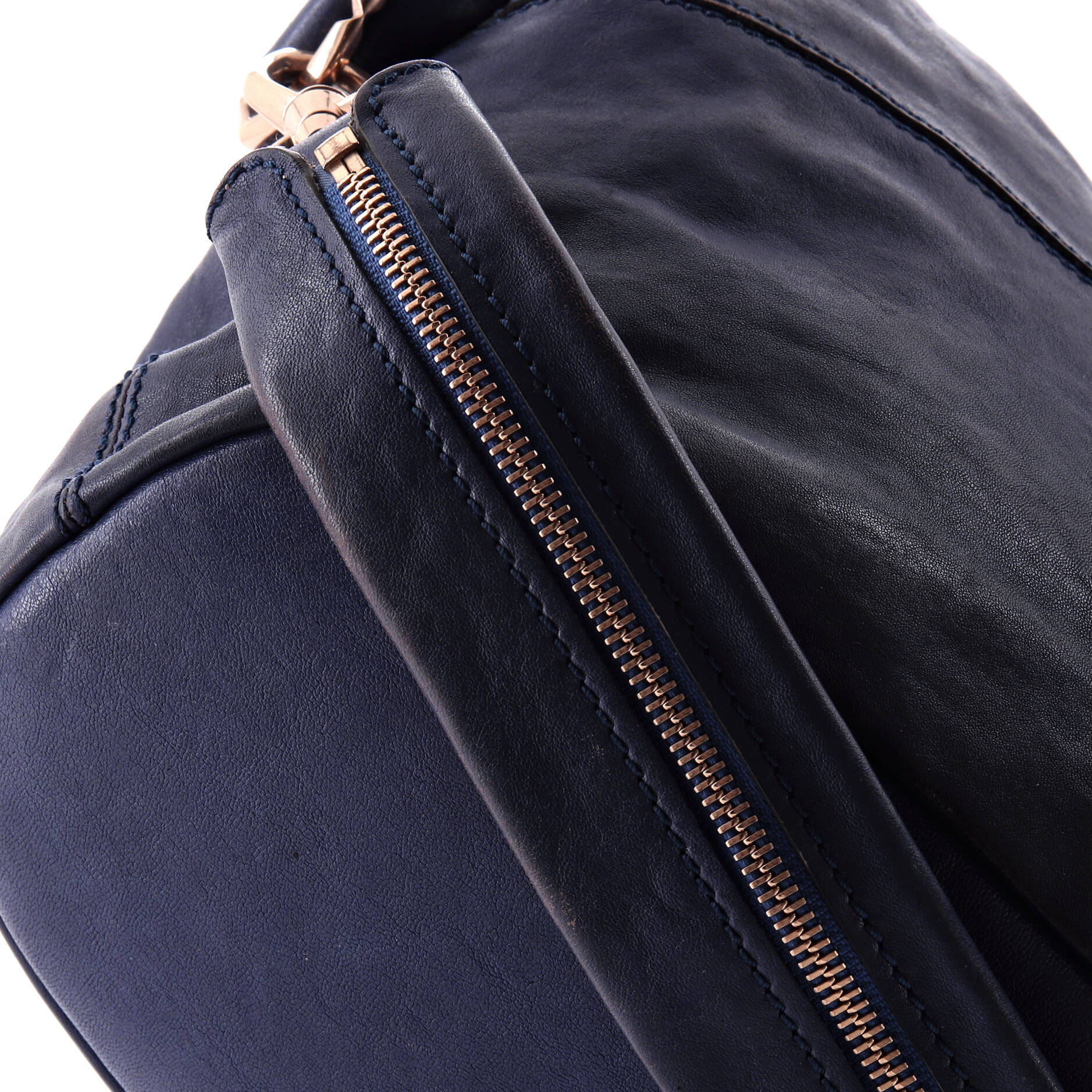 Pre-Loved Givenchy Nightingale Satchel Leather Medium - Image 6