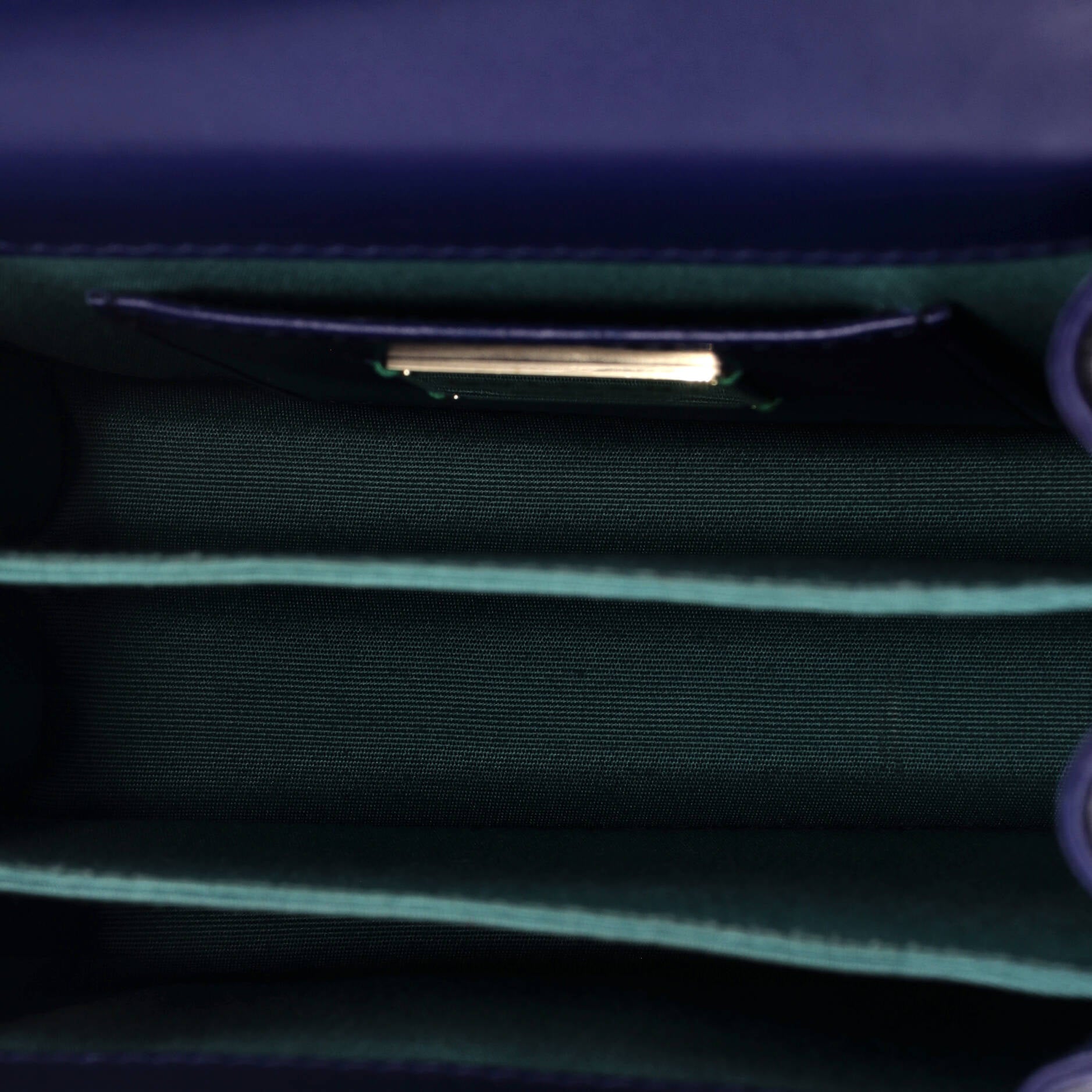 Pre-Loved Bvlgari Serpenti Forever Top Handle Bag Leather and Stingray Small - Image 5