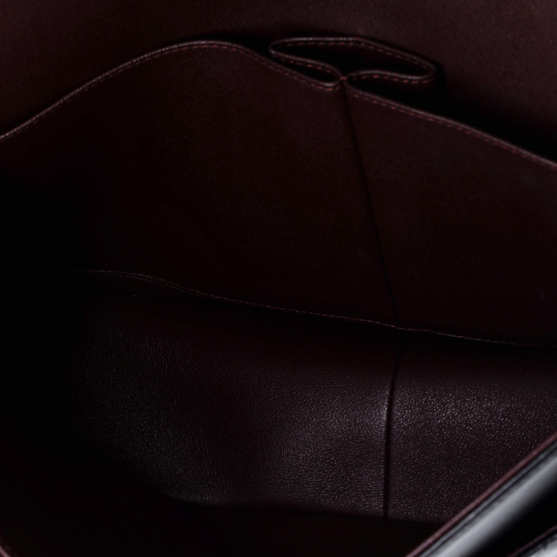 Pre-Loved Chanel Classic Double Flap Bag Chevron Lambskin Jumbo - Image 6