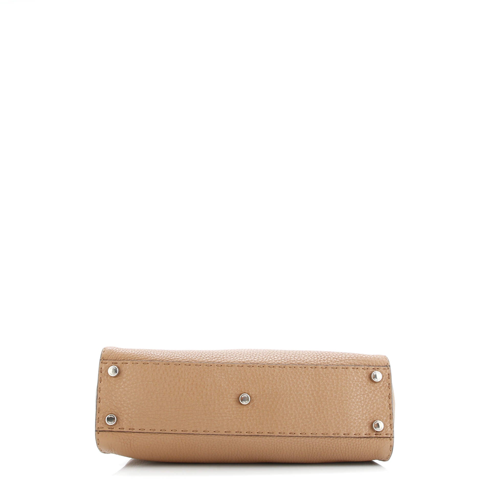 Pre-Loved Fendi Selleria Peekaboo Bag Rigid Leather Regular - Image 4