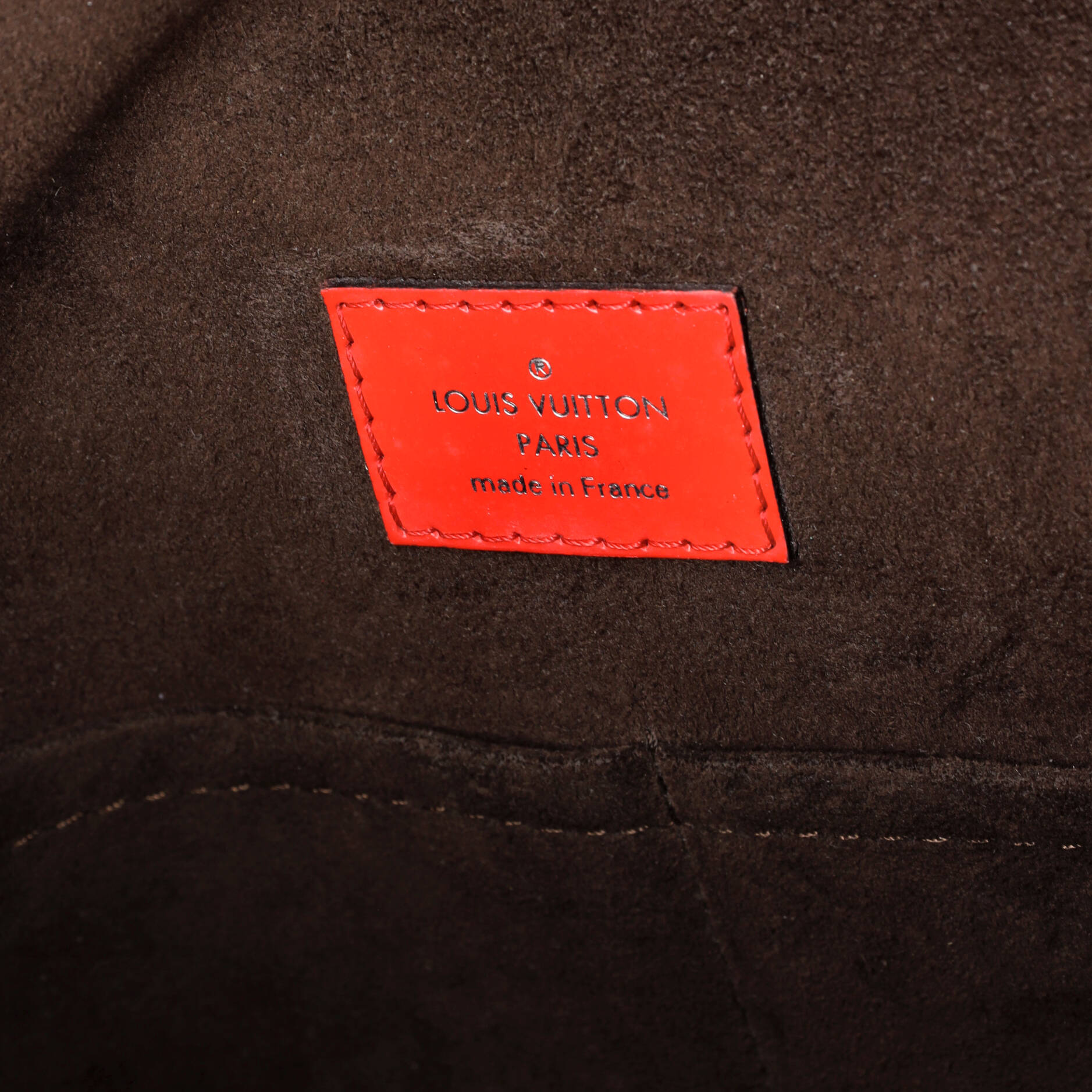 Pre-Loved Louis Vuitton Cluny Top Handle Bag Epi Leather BB - Image 7