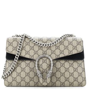 Pre-Loved Gucci Dionysus Bag GG Coated Canvas and Leather Small