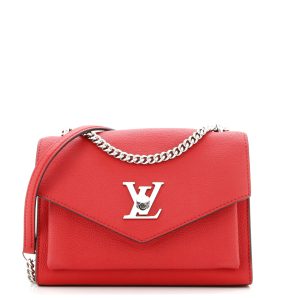 Pre-Loved Louis Vuitton Mylockme Handbag Leather BB