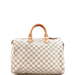Pre-Loved Louis Vuitton Speedy Handbag Damier 35