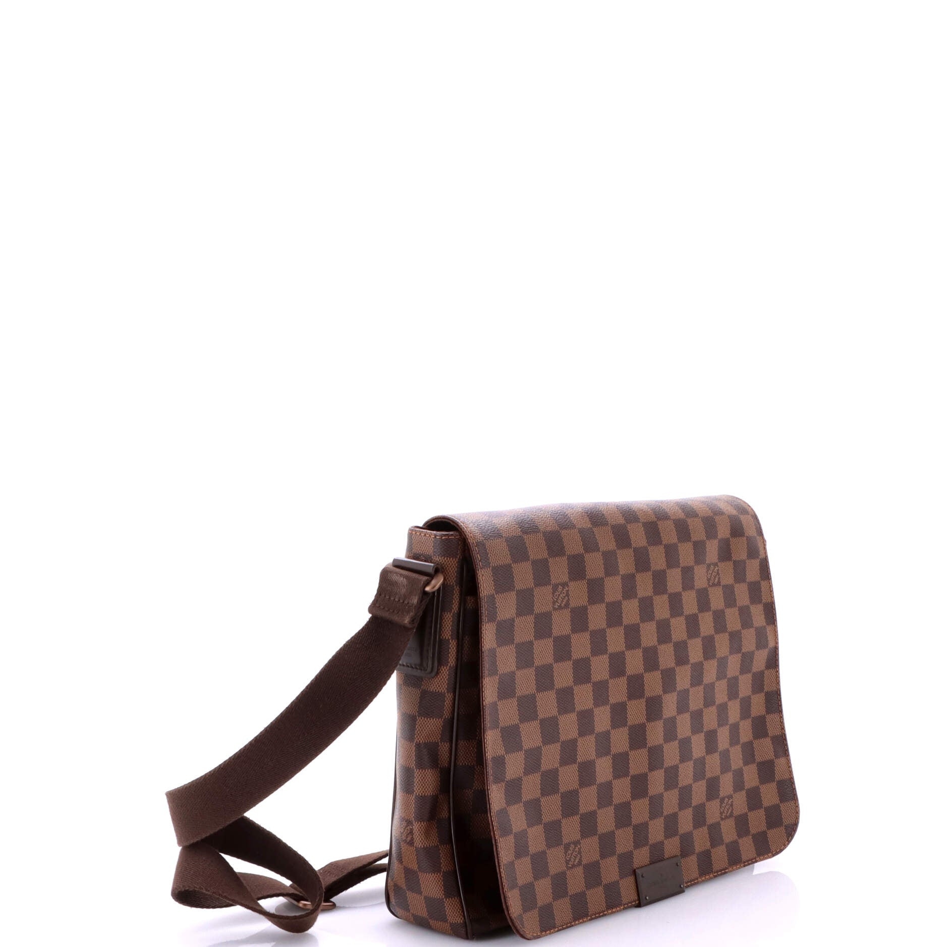 Pre-Loved Louis Vuitton District Messenger Bag Damier MM - Image 2