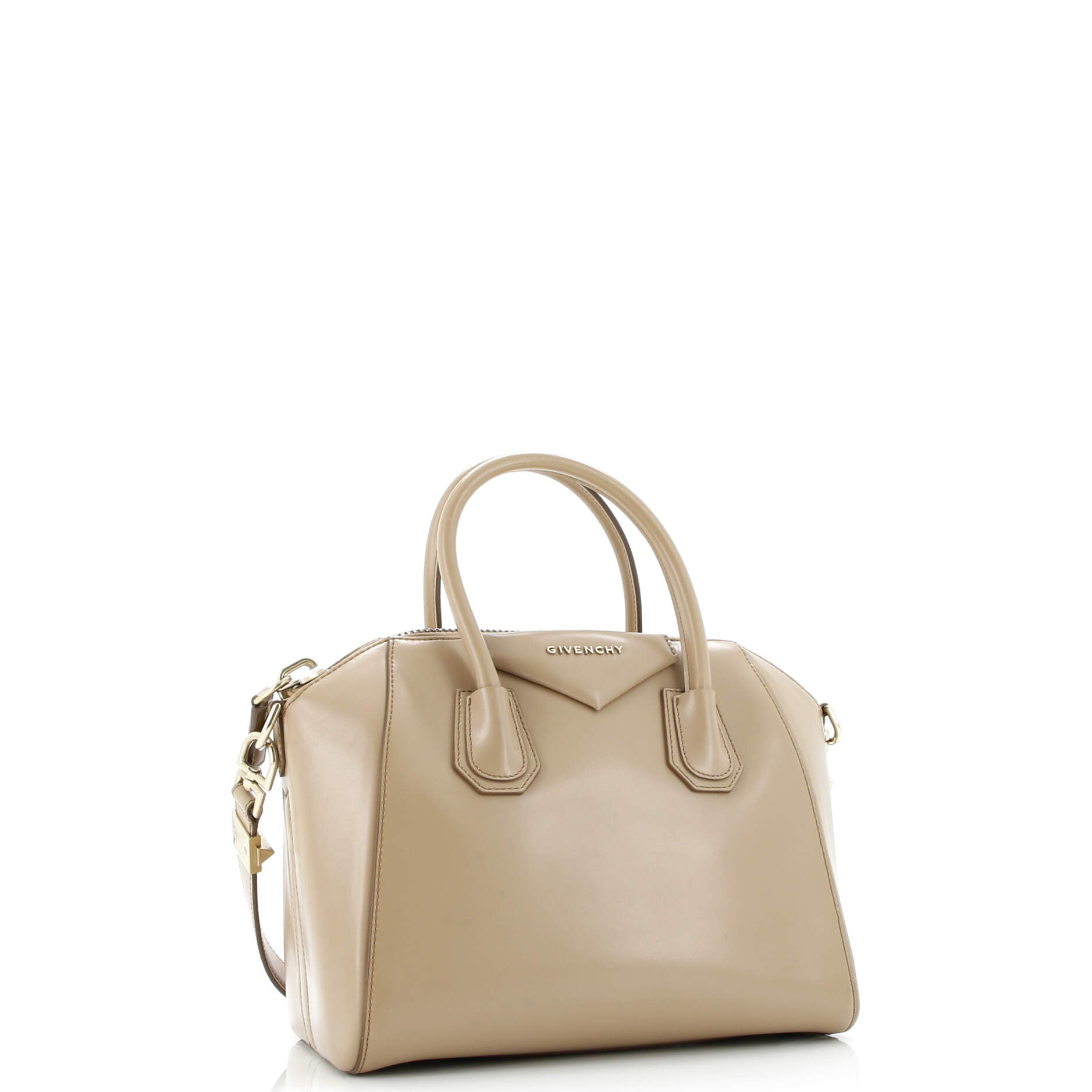 Pre-Loved Givenchy Antigona Bag Glazed Leather Small - Image 2