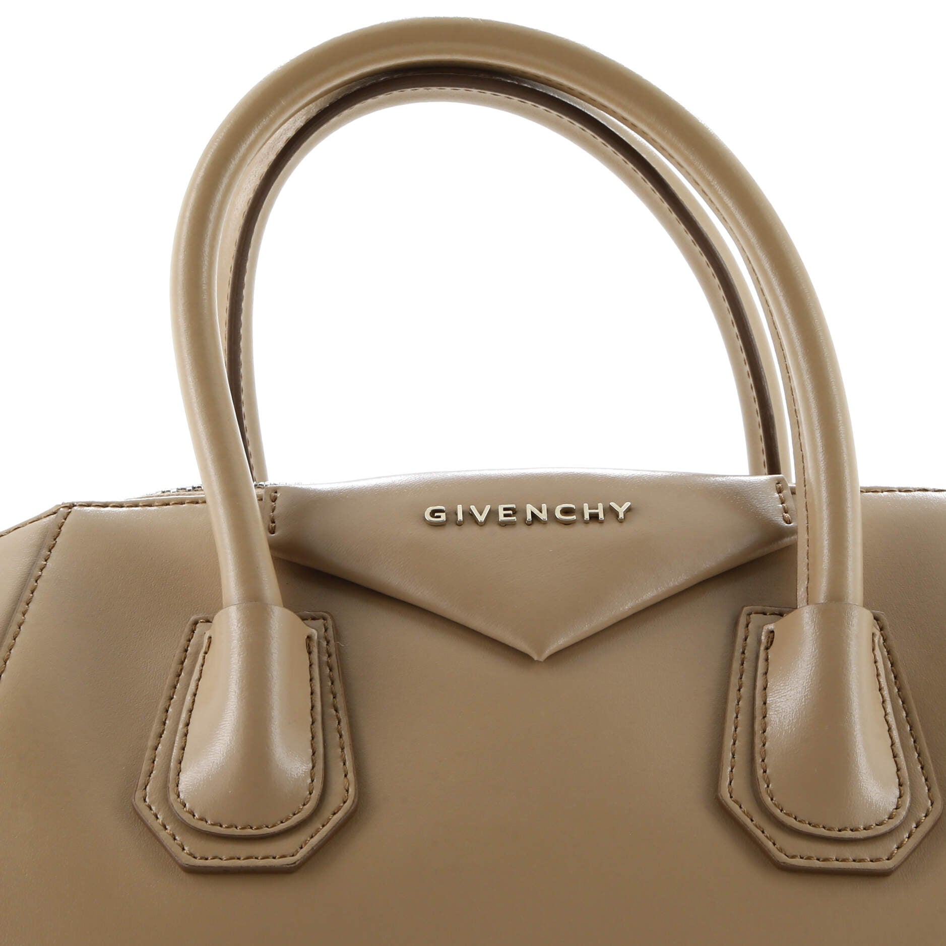 Pre-Loved Givenchy Antigona Bag Glazed Leather Small - Image 6